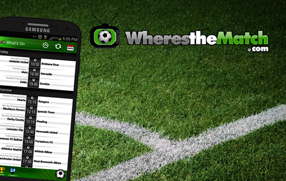 WherestheMatch .NET MAUI Android App